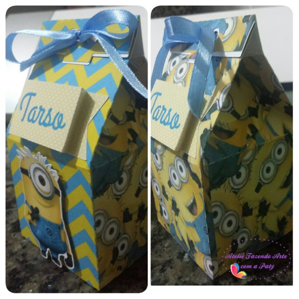 Caixa milk Minions