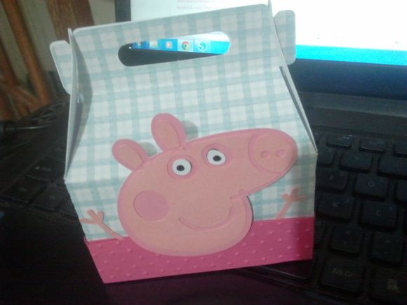 Caixa com alça Peppa Pig